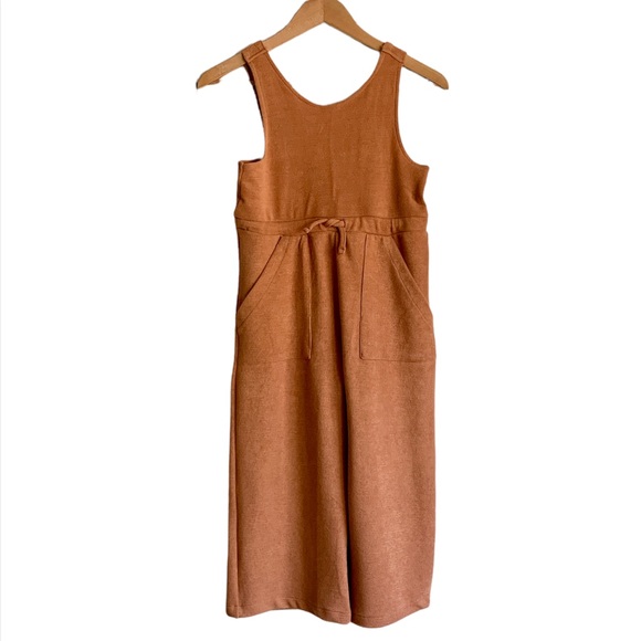 Zara Pants - Zara Cullotes Jumpsuit Romper size 8 NWT New Pumpkin Colored